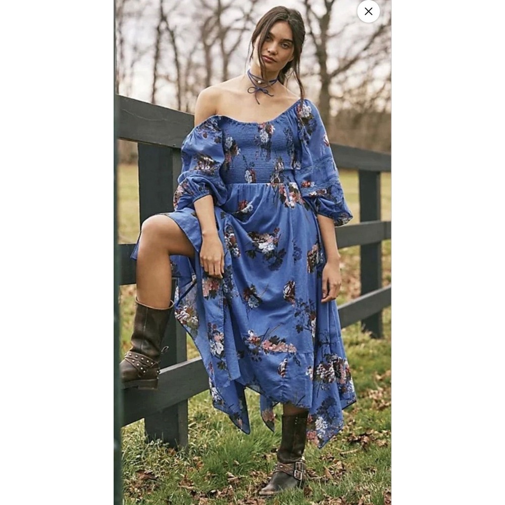 Pre-❤️ | Free People | Morning Glory Dress | Sz M | EUC - Picture 2 of 5